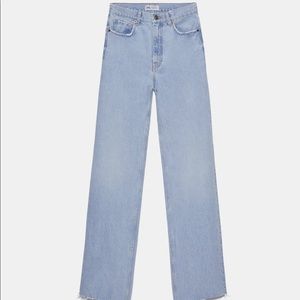 NWT Zara Hi-rise Wide Leg FULL LENGTH size 38